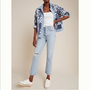 AGOLDE Riley Ultra High-Rise Straight Jean